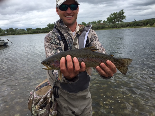 Fishing guide Adam Berg. - Montana Fly Fishing & Bird Hunting