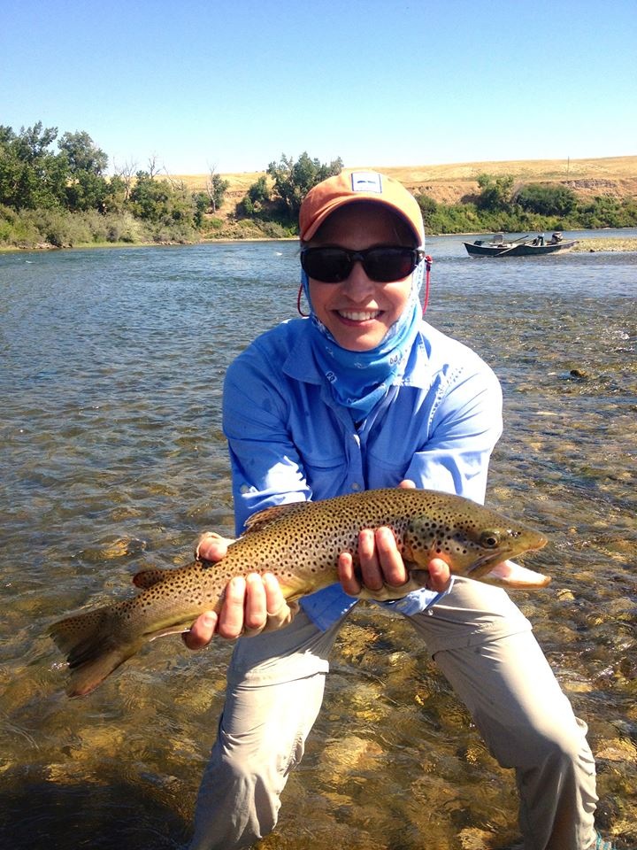 Dry Fly Fishing With Roz! - Montana Fly Fishing & Bird Hunting